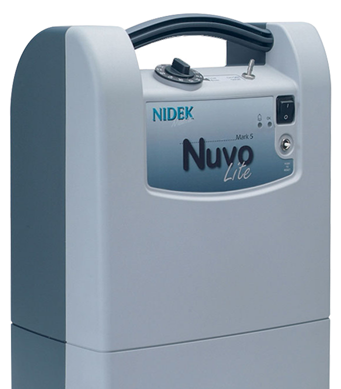 Concentrador de Oxígeno Medicinal Nidek Nuvo Lite